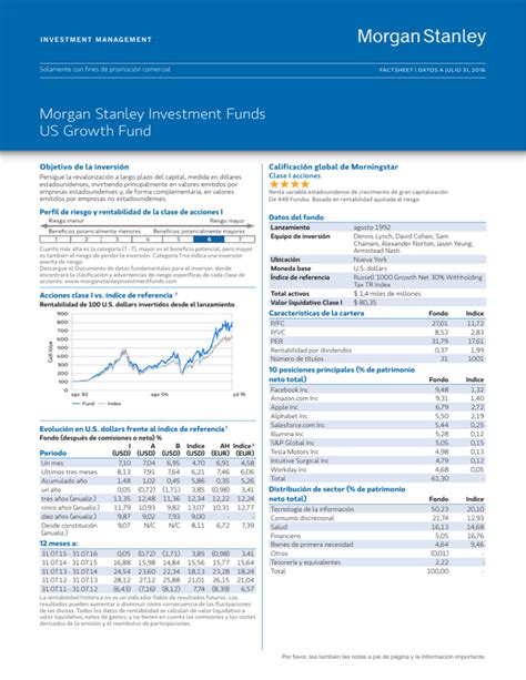 morgan stanley fact sheets.